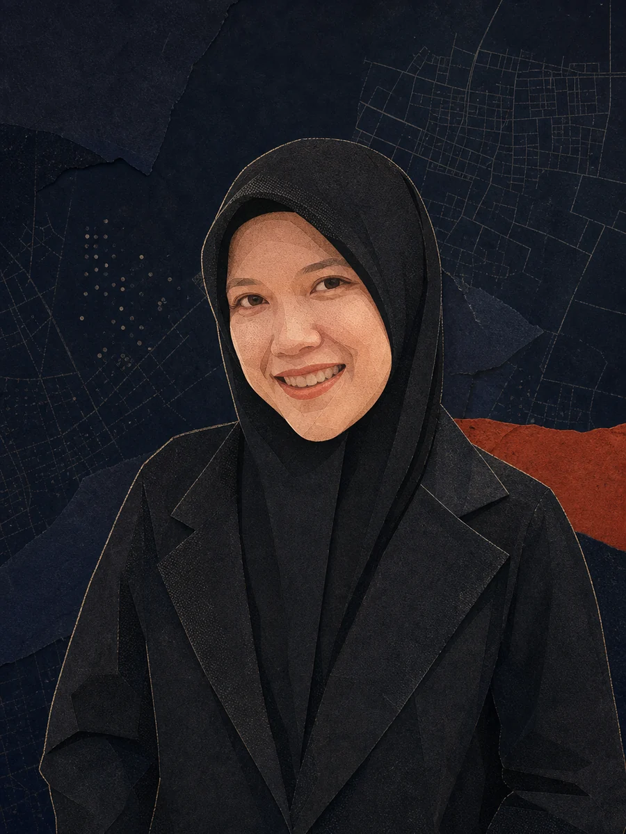 Ilustrasi potret Novia Rahmadhani Sihotang, sarjana hukum ekonomi syariah asal Padangsidimpuan yang meninggal saat latihan dasar militer SPPI.
